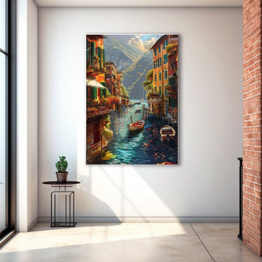Oil Painting of Italian Landscape